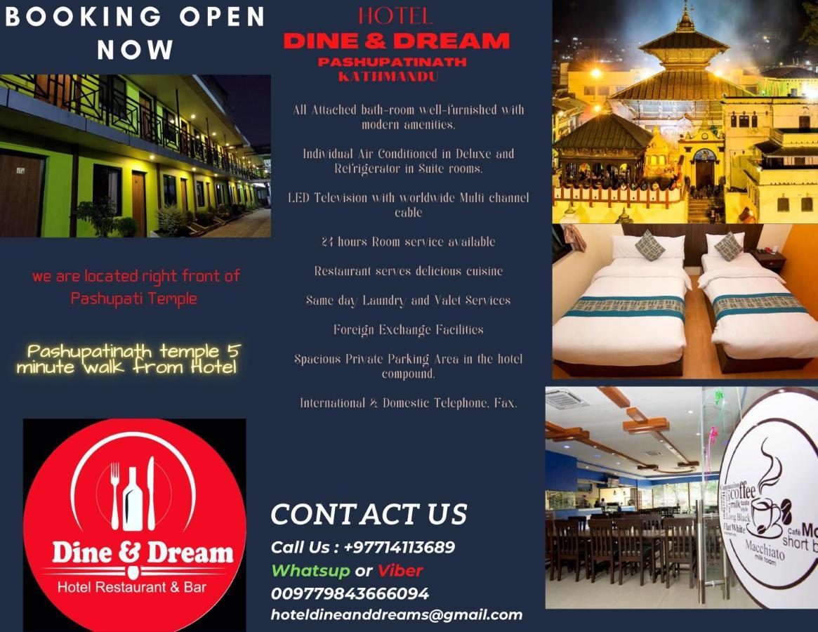 Hotel Dine & Dream Kathmandu Bagian luar foto